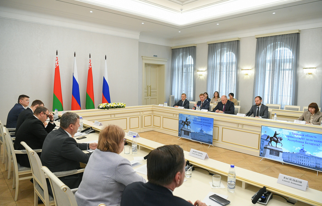 Тверская область углубляет сотрудничество с Республикой Беларусь
